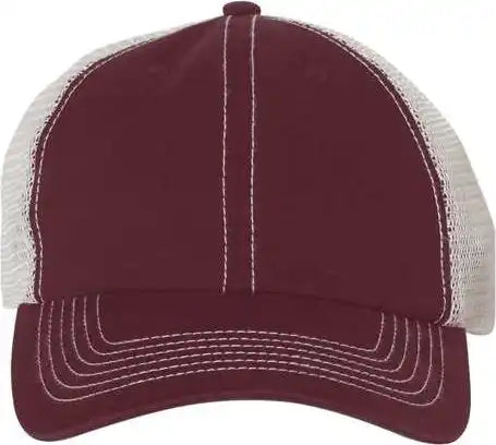 47 Brand 4710 Trawler Cap - Dark Maroon Stone - Gray / 6 5/8’’ - 7 3/8’’