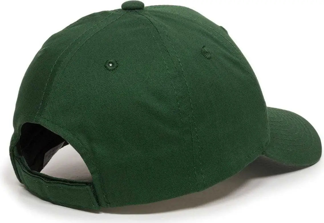 Oc Sports Gl-271 Team Adjustable Custom Baseball Caps - Dark Green