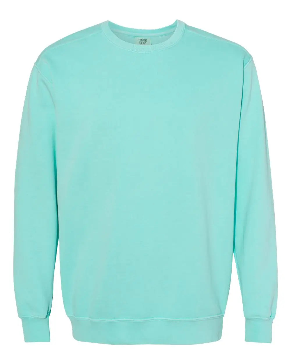 Comfort Colors 1566 Garment-dyed Sweatshirt - Chalky Mint - Green / s