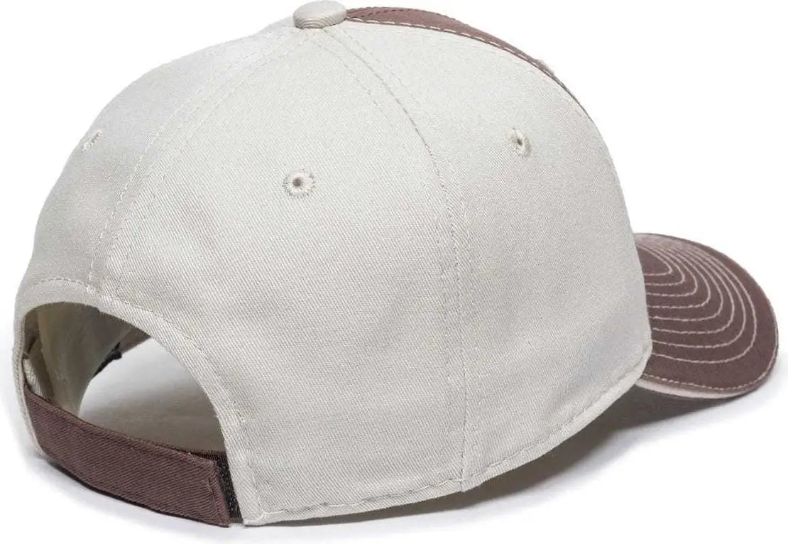 Oc Sports Gwt-101 Adjustable Cap - Brown Putty - Sand / 6 7/8’’ - 7 1/2’’