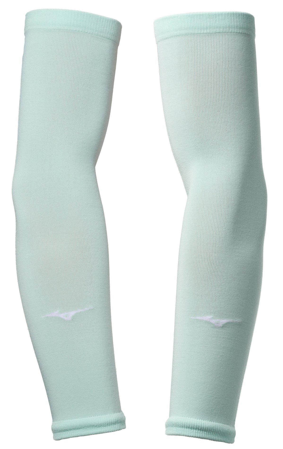 Mizuno 480186 Volleyball Arm Sleeves Pair - Mint - One Size Fits Most