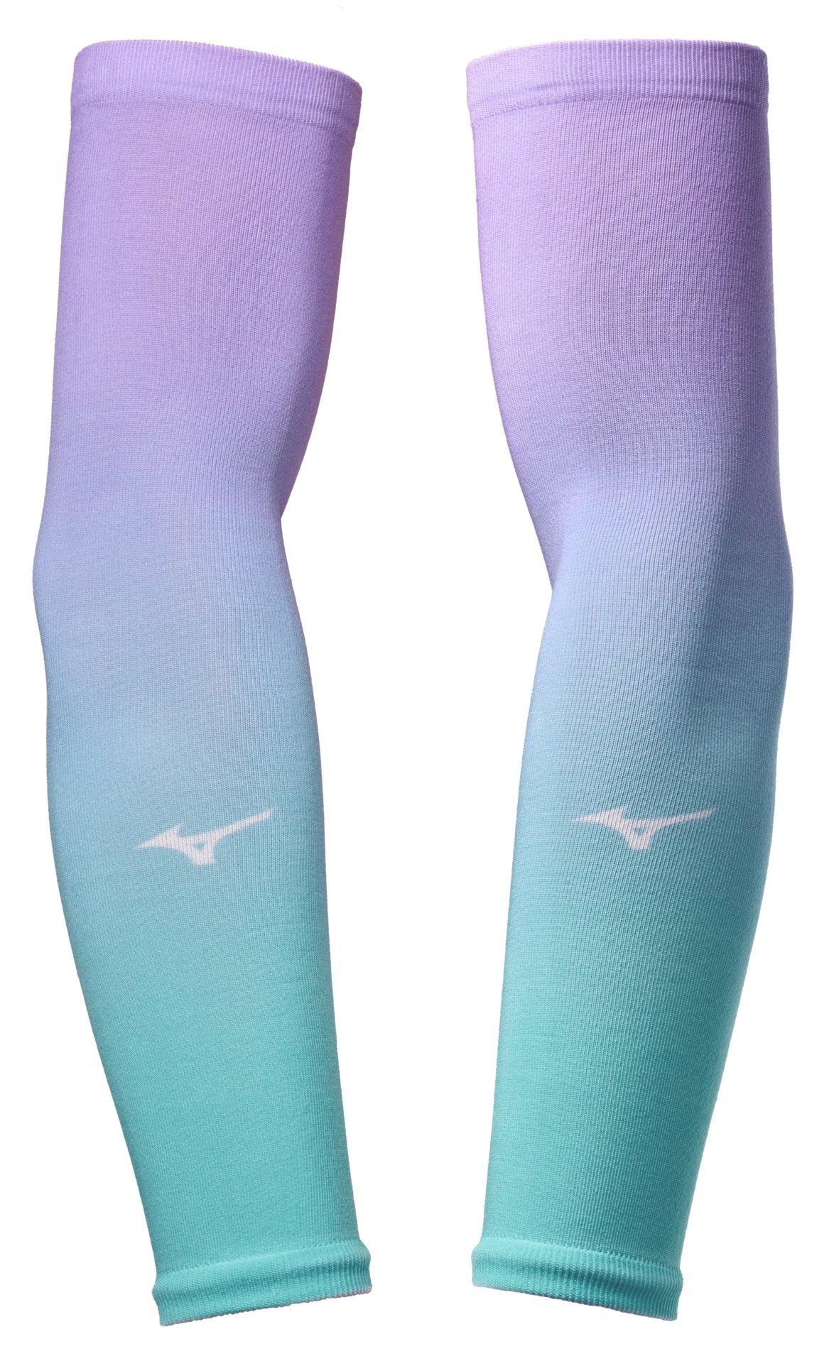 Mizuno 480186 Volleyball Arm Sleeves Pair - Blue Turquoise - One Size Fits Most
