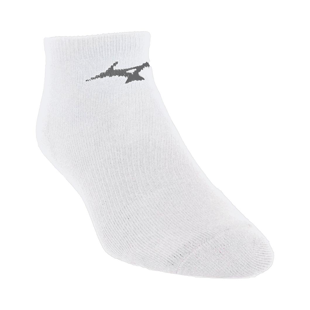 Mizuno Vital Low Sock 3-Pack - White