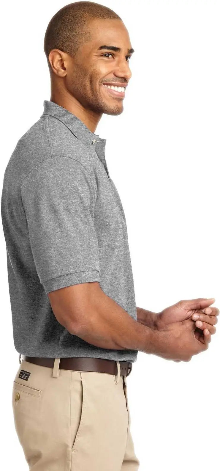 Port Authority K420 Heavyweight Cotton Pique Polo - Oxford