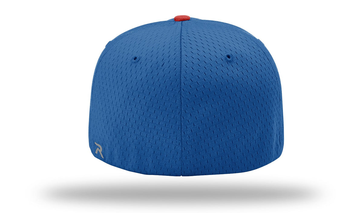 Richardson 495 Pro Mesh R-Flex Cap - Royal Red