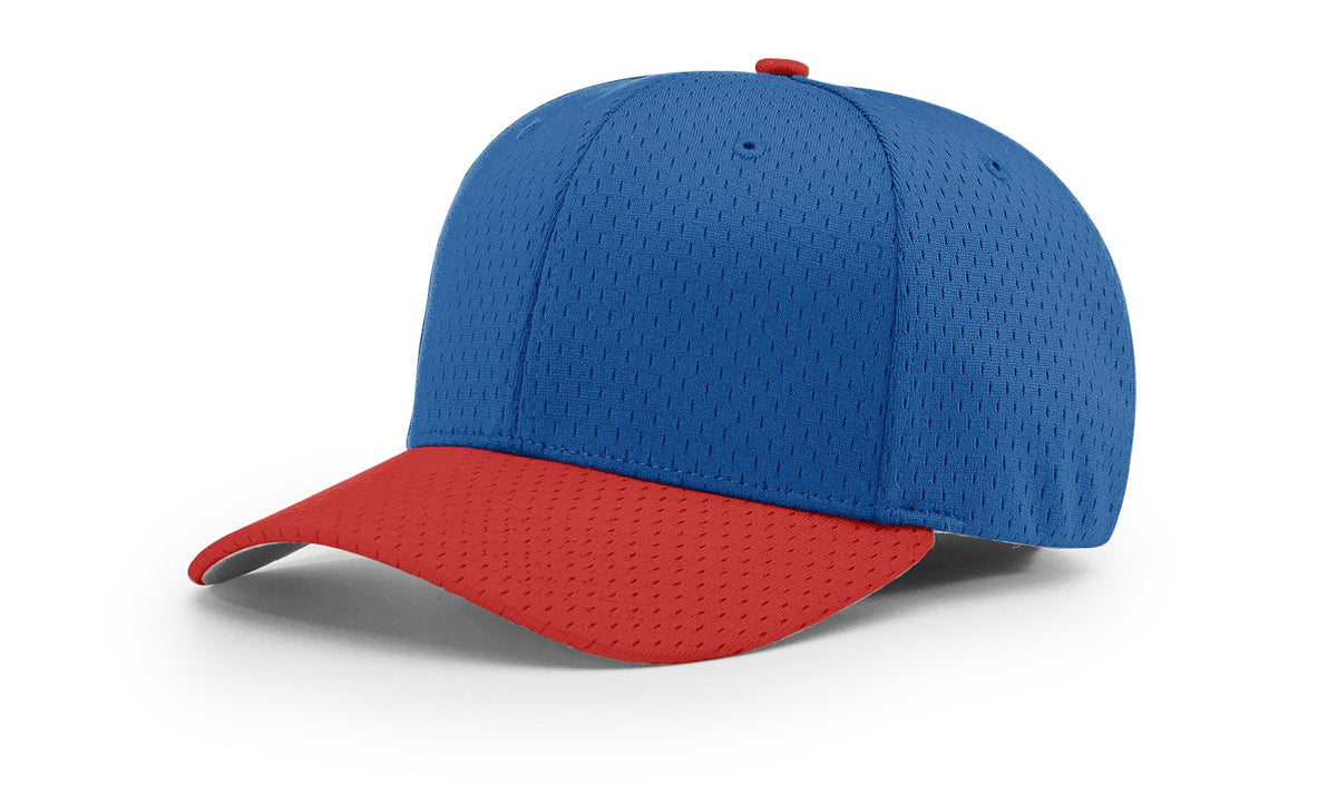 Richardson 495 Pro Mesh R-Flex Cap - Royal Red
