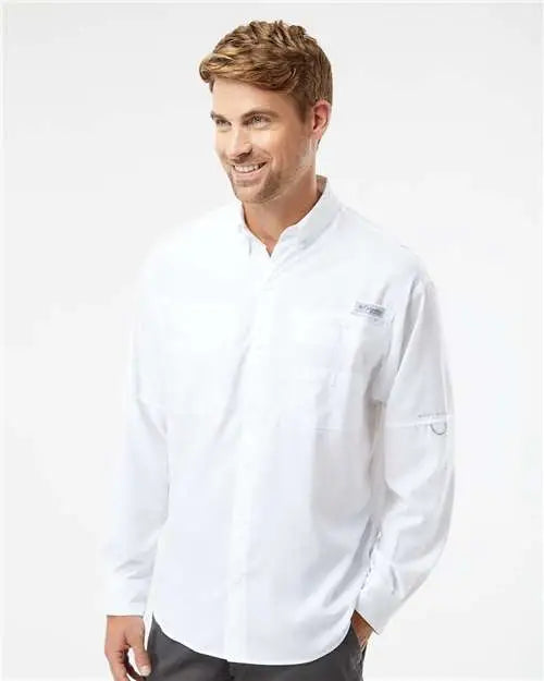 Columbia 212467 Pfg Tamiami™ Ii Shirt - White