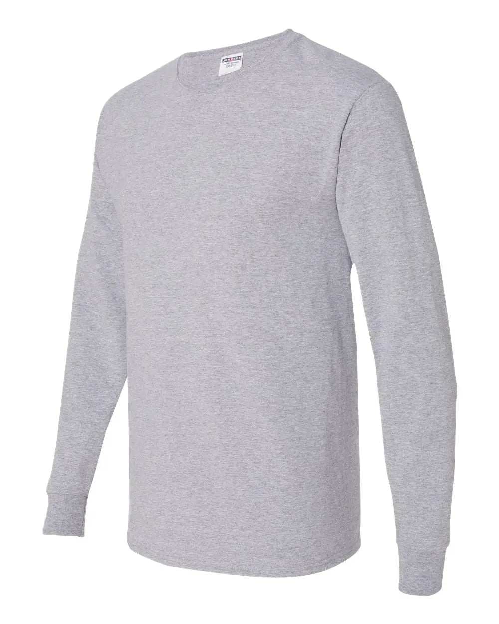 Jerzees 29lsr Dri-power® Long Sleeve 50/50 T-shirt - Athletic Heather - Gray / s