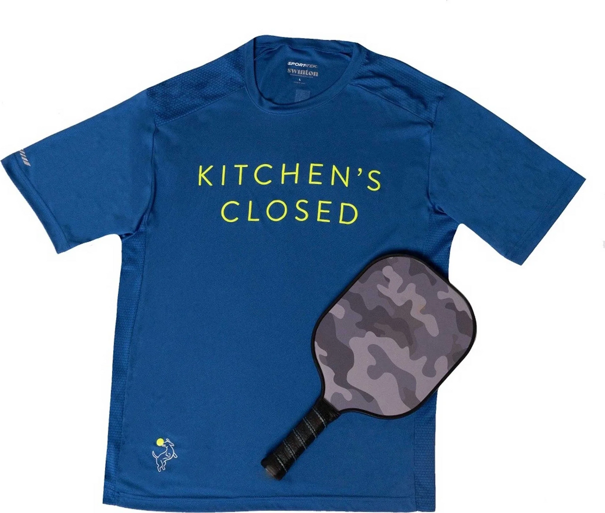 Men's Kitchen's Closed Performance Shirt Royal Blue