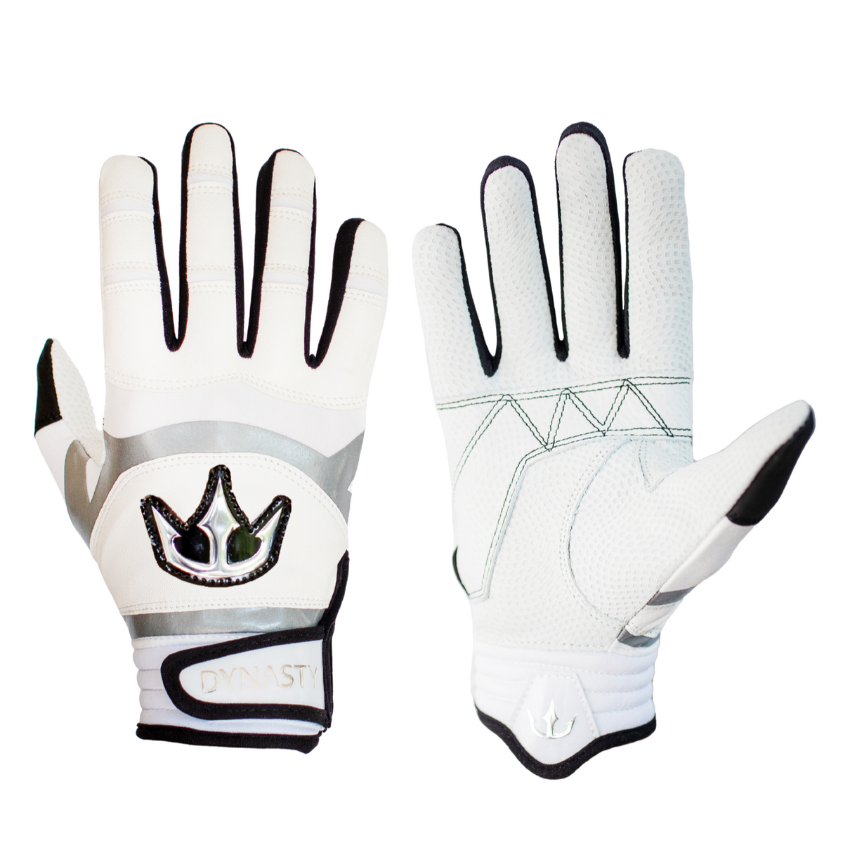 Dynasty Batting Gloves the Lightning Series - White