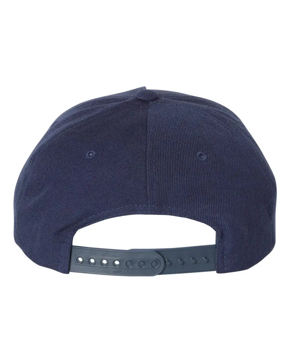 Yp Classics 5789m Premium Five-panel Curved Bill Snapback Cap - Navy - one Size Fits Most