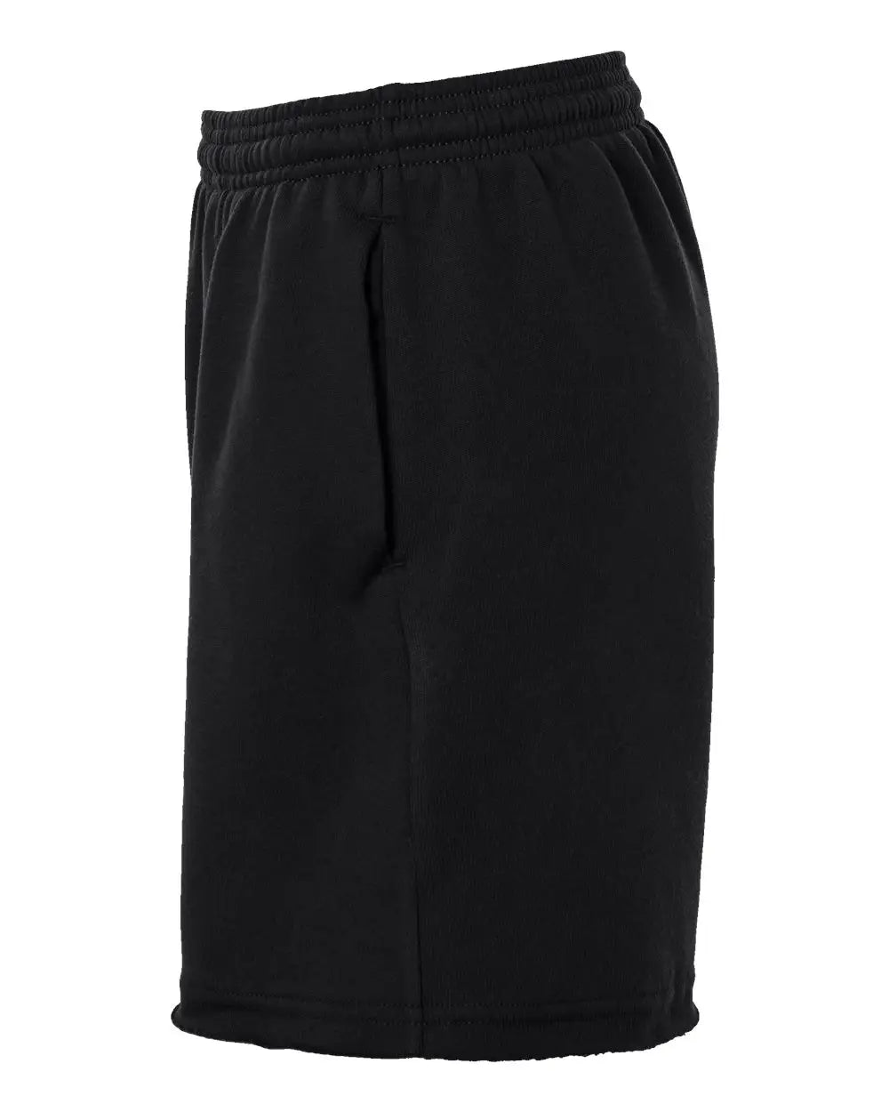 Bella + Canvas 3787c Women’s Cutoff Fleece Shorts - 3787 - Black