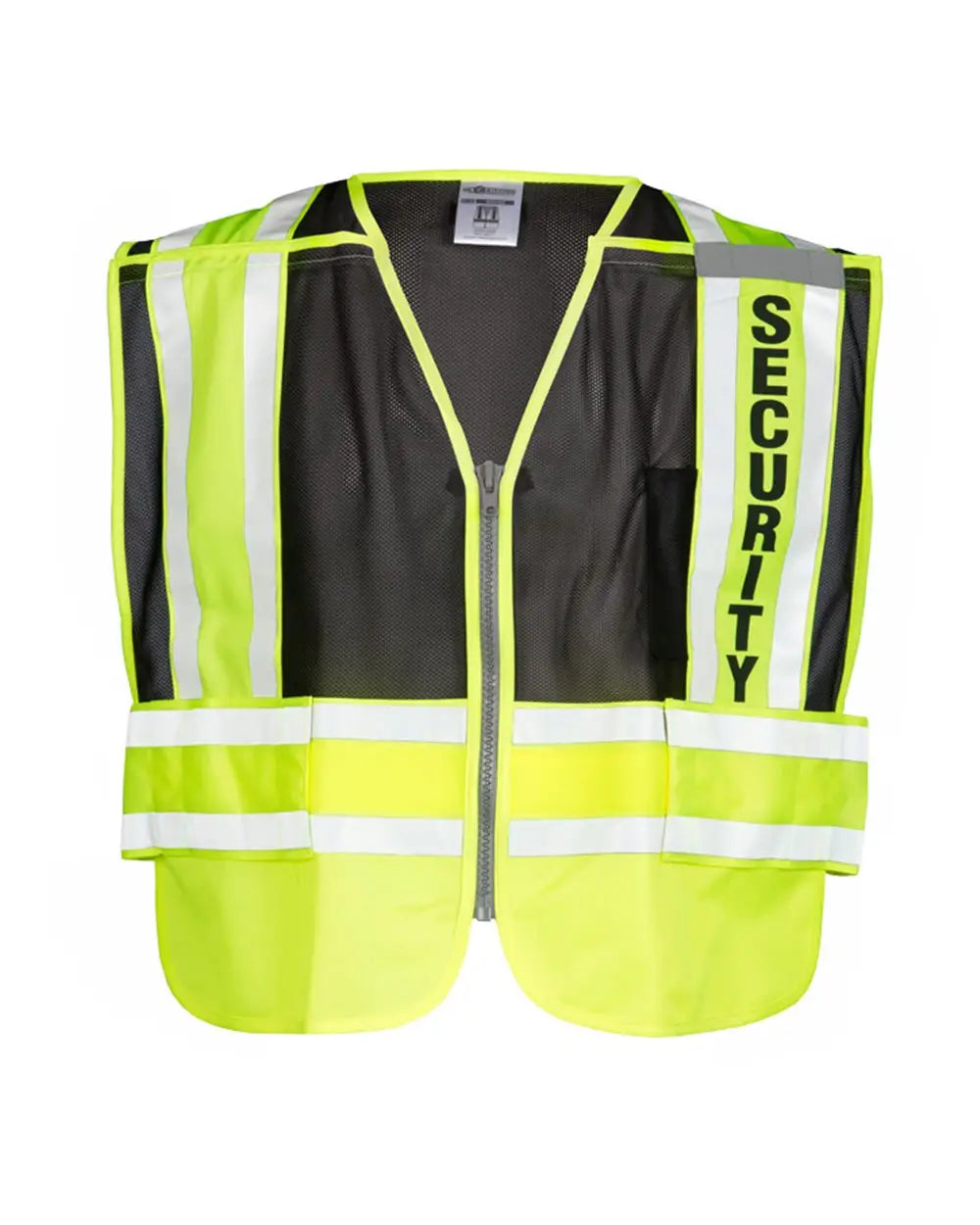 Kishigo 8055bz Security Vest - Lime Black / M/xl