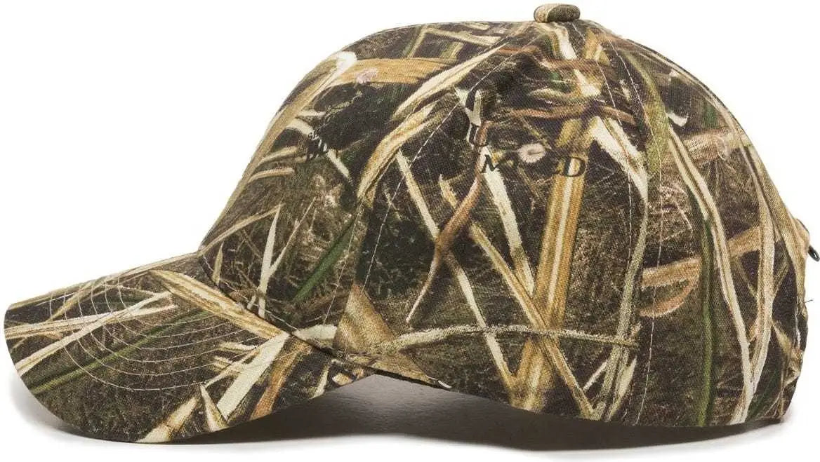 Oc Sports 350 Adjustable Cap - Mossy Oak Shadow Grass Blades - 6 7/8’’ - 7 1/2’’