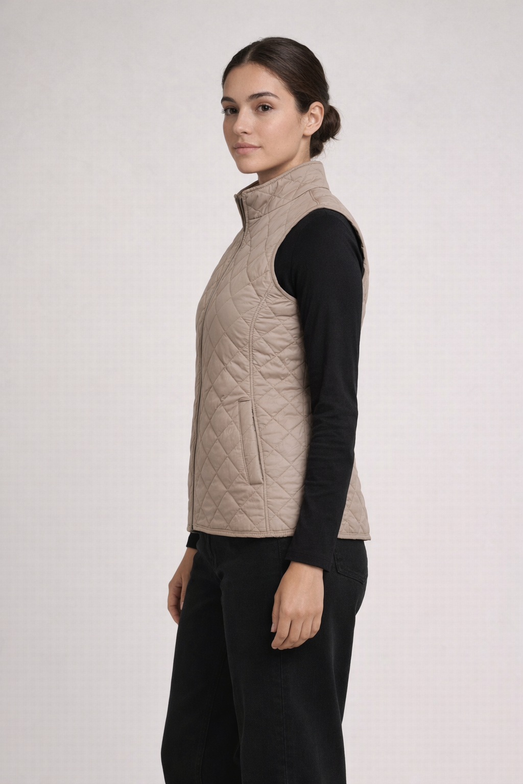Driftwood WP VINTGE LADIES QUILT VEST