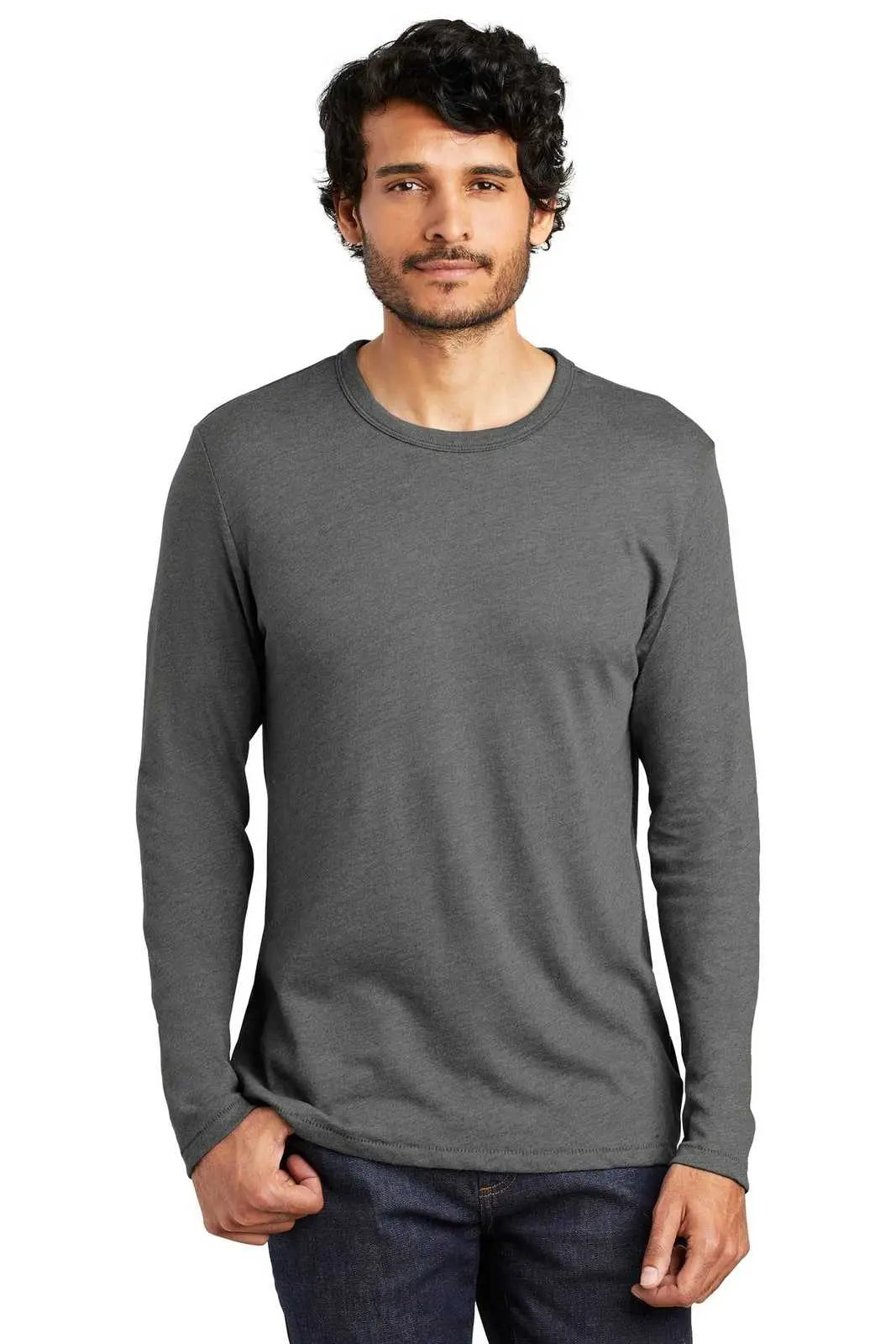 Alternative Aa5100 the Keeper Vintage 50/50 Long Sleeve Tee - Coal