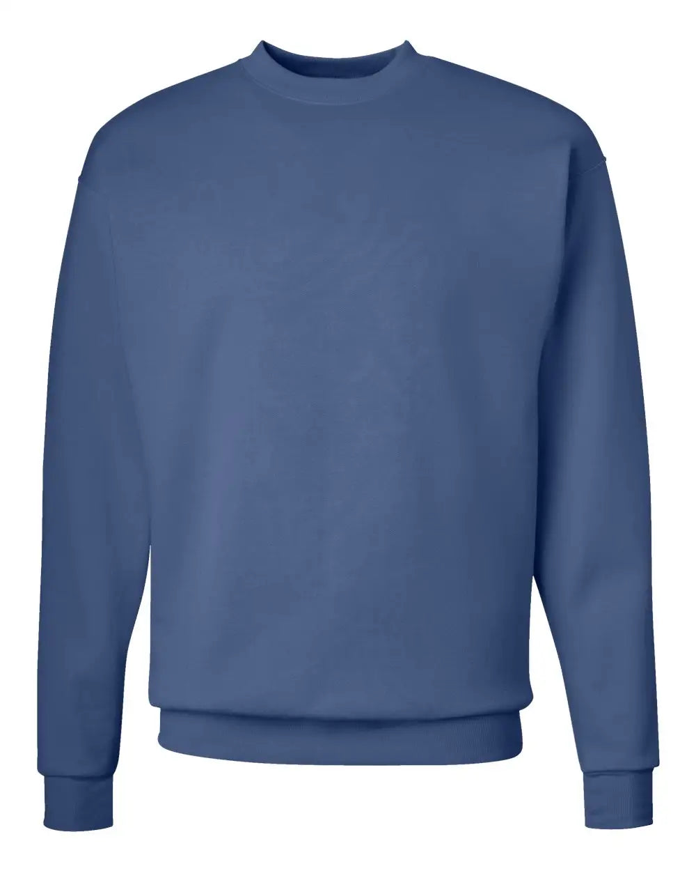 Hanes P160 Ecosmart® Crewneck Sweatshirt - Denim Blue - Navy / s