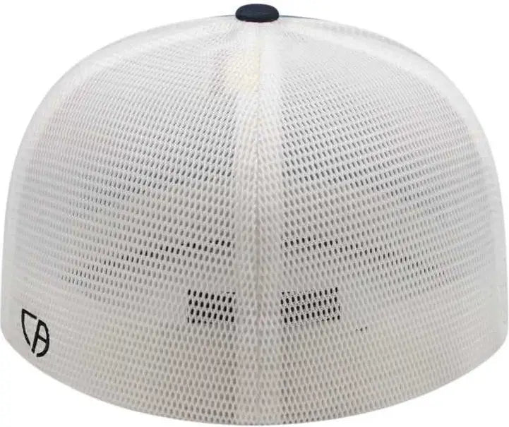 Cap America I8501 Flexfit Performance Trucker Mesh Back - Columbia Blue White