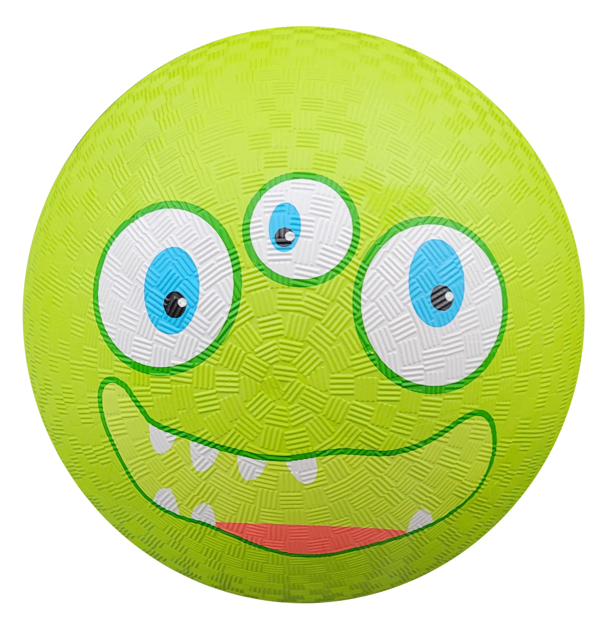 5’’ & 8.5’’ Spooky Face Playground Ball - Green / 8.5