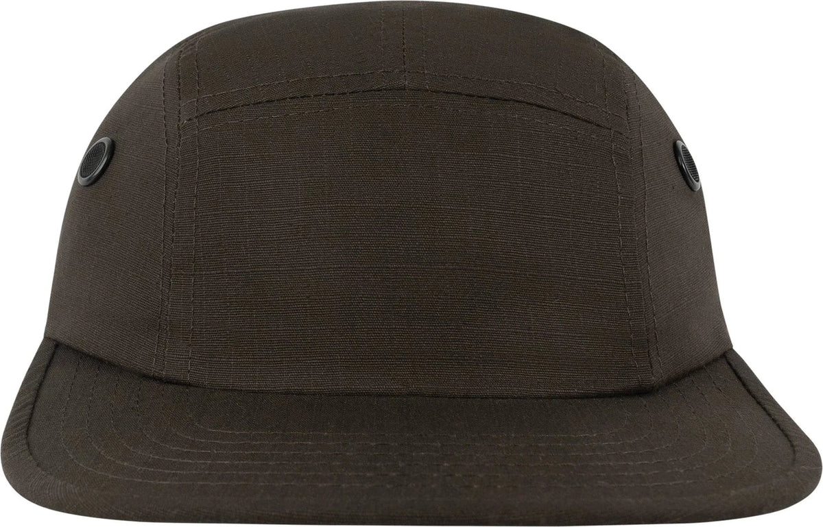 5 Panel Rip-stop Street Cap - Brown