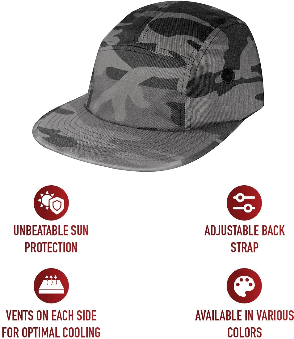5 Panel Street Cap