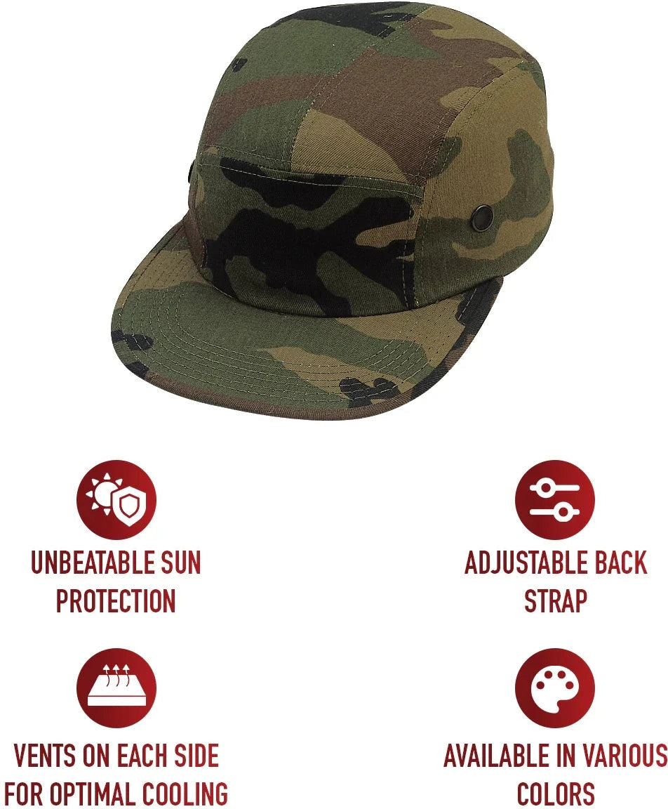 5 Panel Street Cap