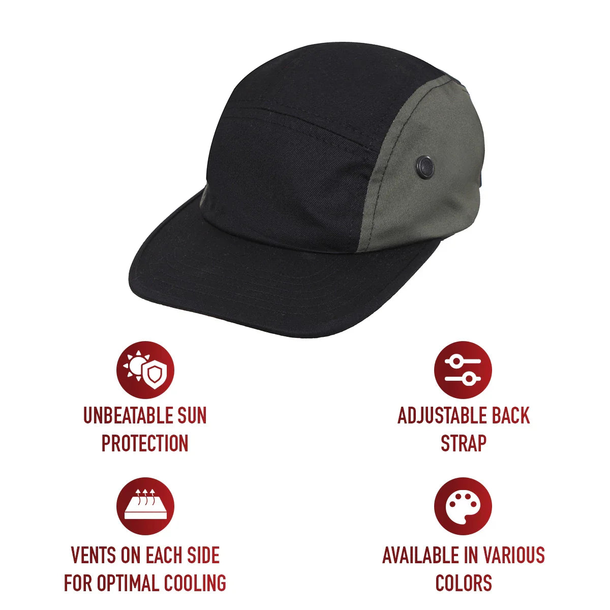 5 Panel Street Cap