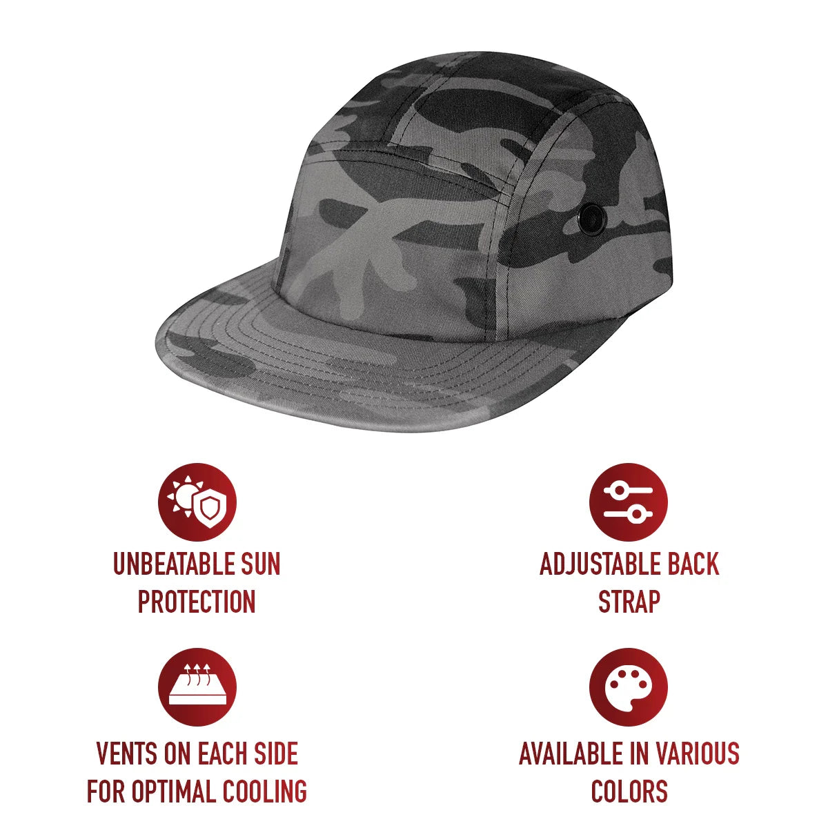 5 Panel Street Cap