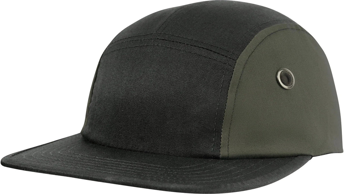 5 Panel Street Cap - Olive Drab / Black