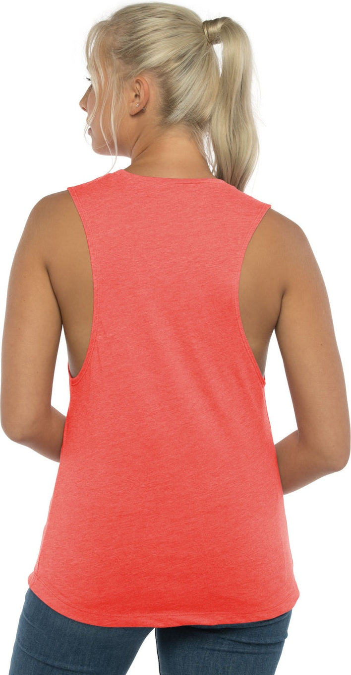Next Level 5013 Women’s Festival Muscle Tank - Red
