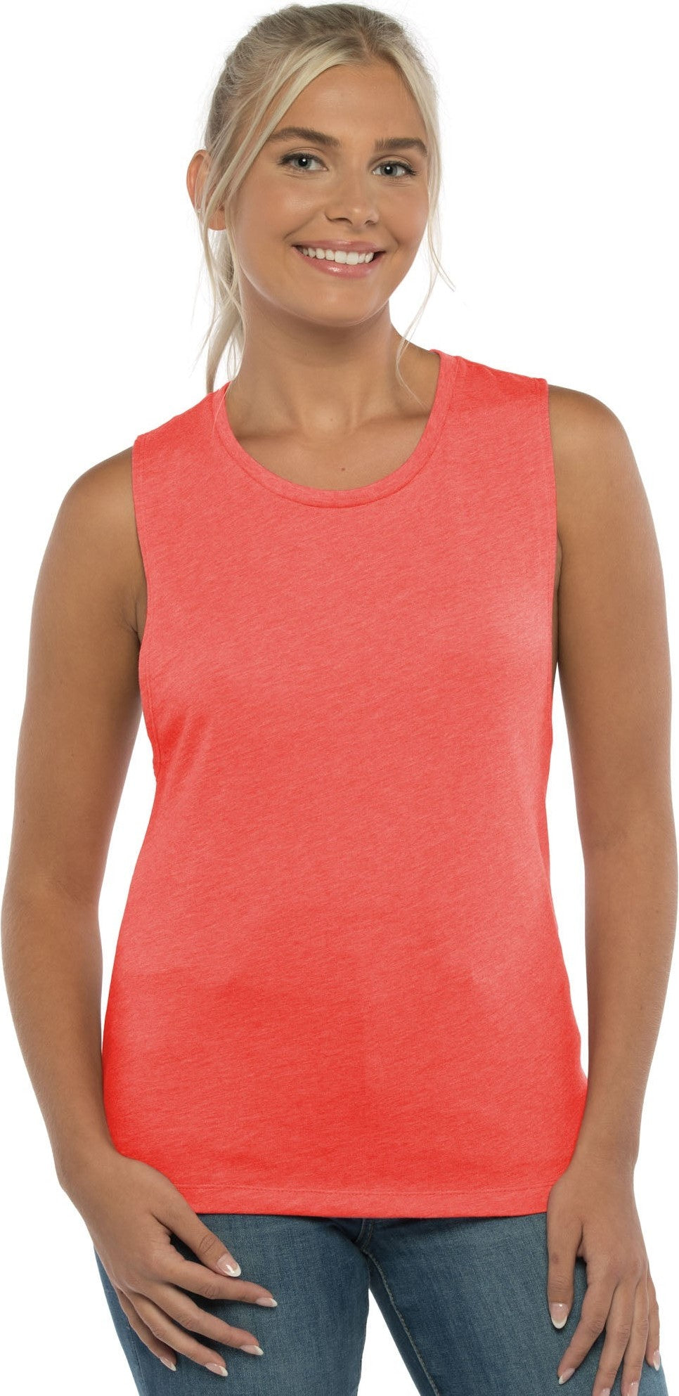 Next Level 5013 Women’s Festival Muscle Tank - Red