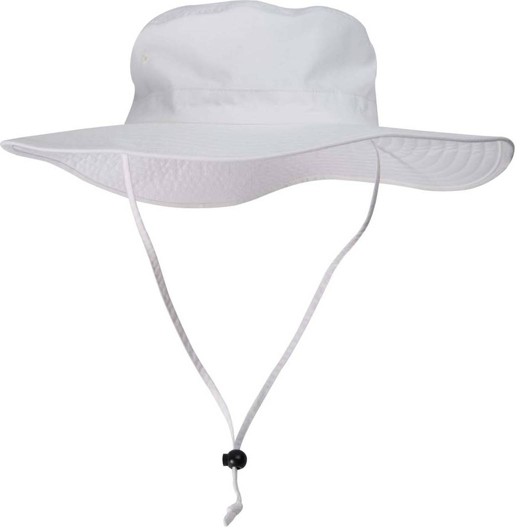 Adams Headwear XP101 Extreme Adventurer Bucket Hat - White  White