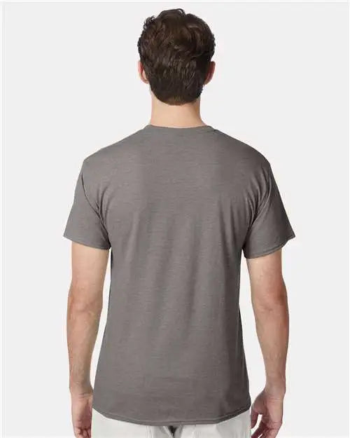 Hanes 42tb Perfect-t Triblend T-shirt - Stone Grey Heather - s