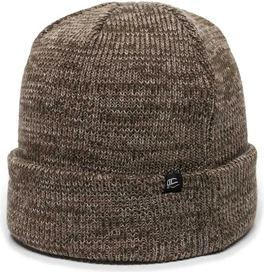Oc Sports Oc804 Watch Beanie with Cuff - Brown - one Size Fits Most