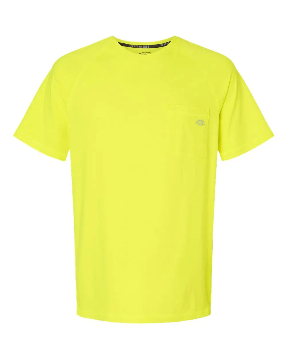 Dickies S600t Performance Cooling T-shirt - Tall Sizes - Bright Yellow - 5xlt