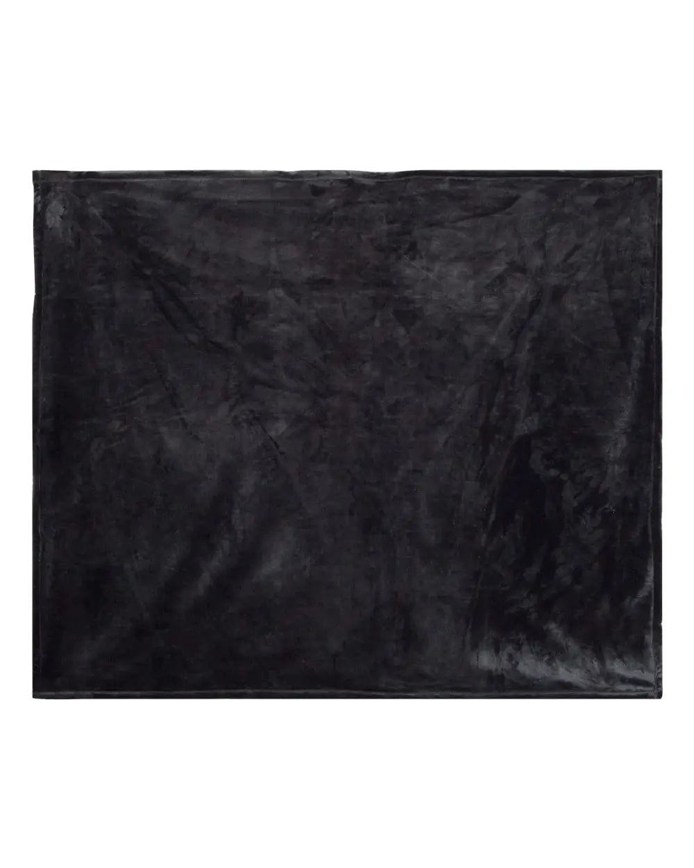 Alpine Fleece 8721 Mink Touch Luxury Blanket - Black - one Size Fits Most