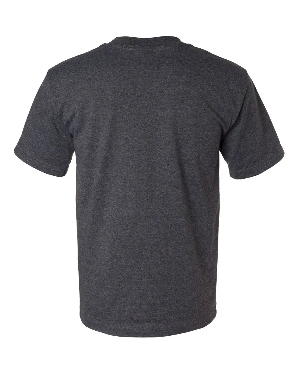 Bayside 1701 Usa-made 50/50 T-shirt - Charcoal Heather