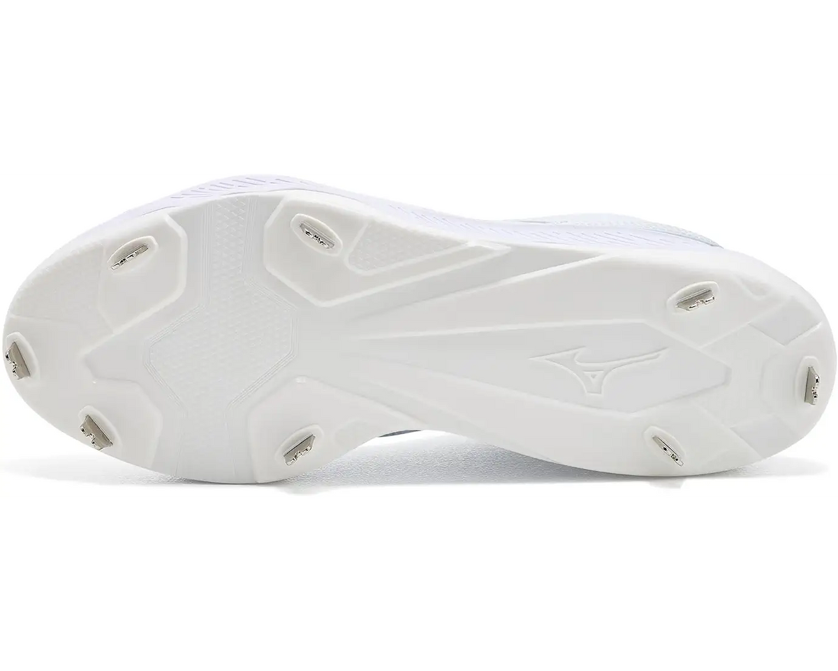 Mizuno 320720 Pro Select Fastpitch Metal Cleat - White - HITaDoulbe - 4