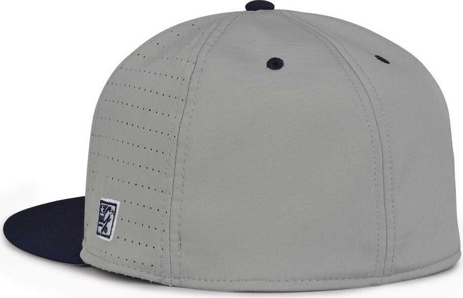 The Game GB998 Perforated GameChanger Cap - Gray Navy - HIT a Double - 3