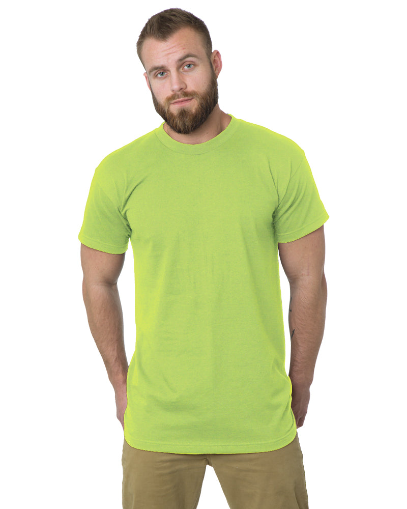 Bayside 5200BAY USA-Made Tall T-Shirt - 5200 - Lime Green
