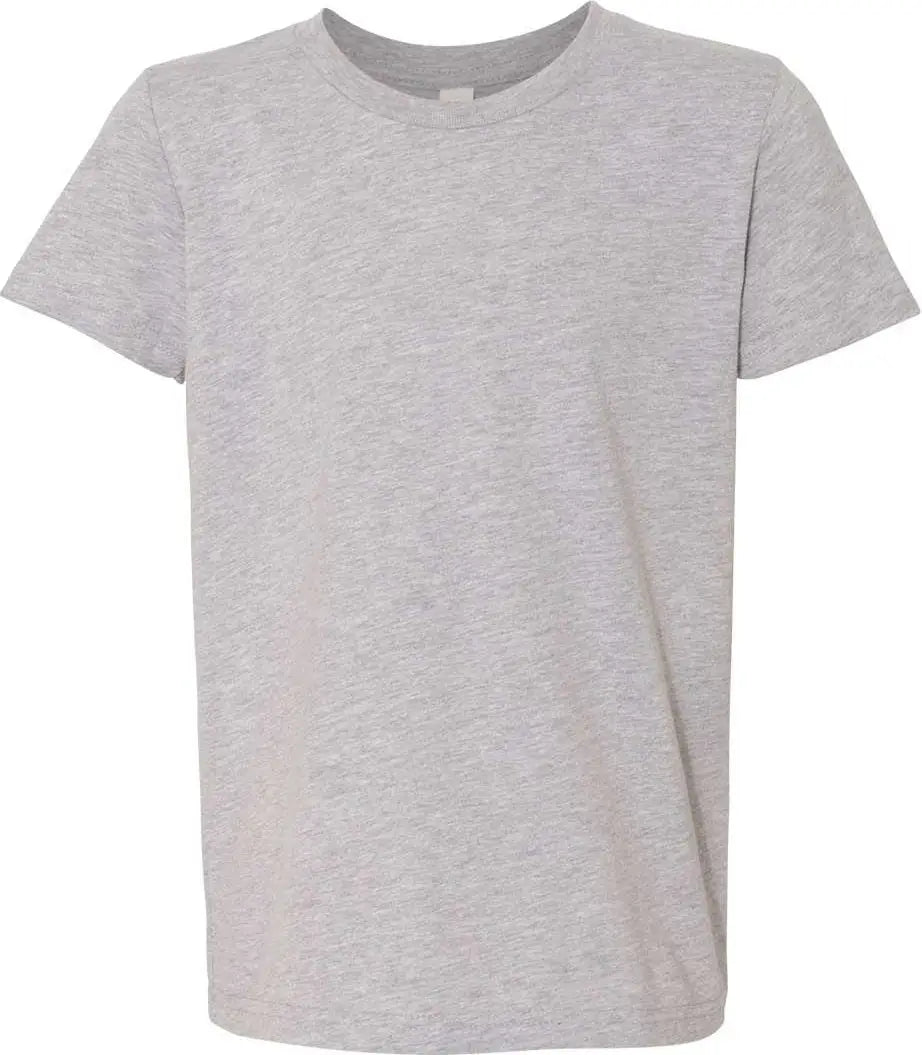 Bella + Canvas 3001ycvc Youth Cvc Jersey Tee - Athletic Heather - Light Gray / s