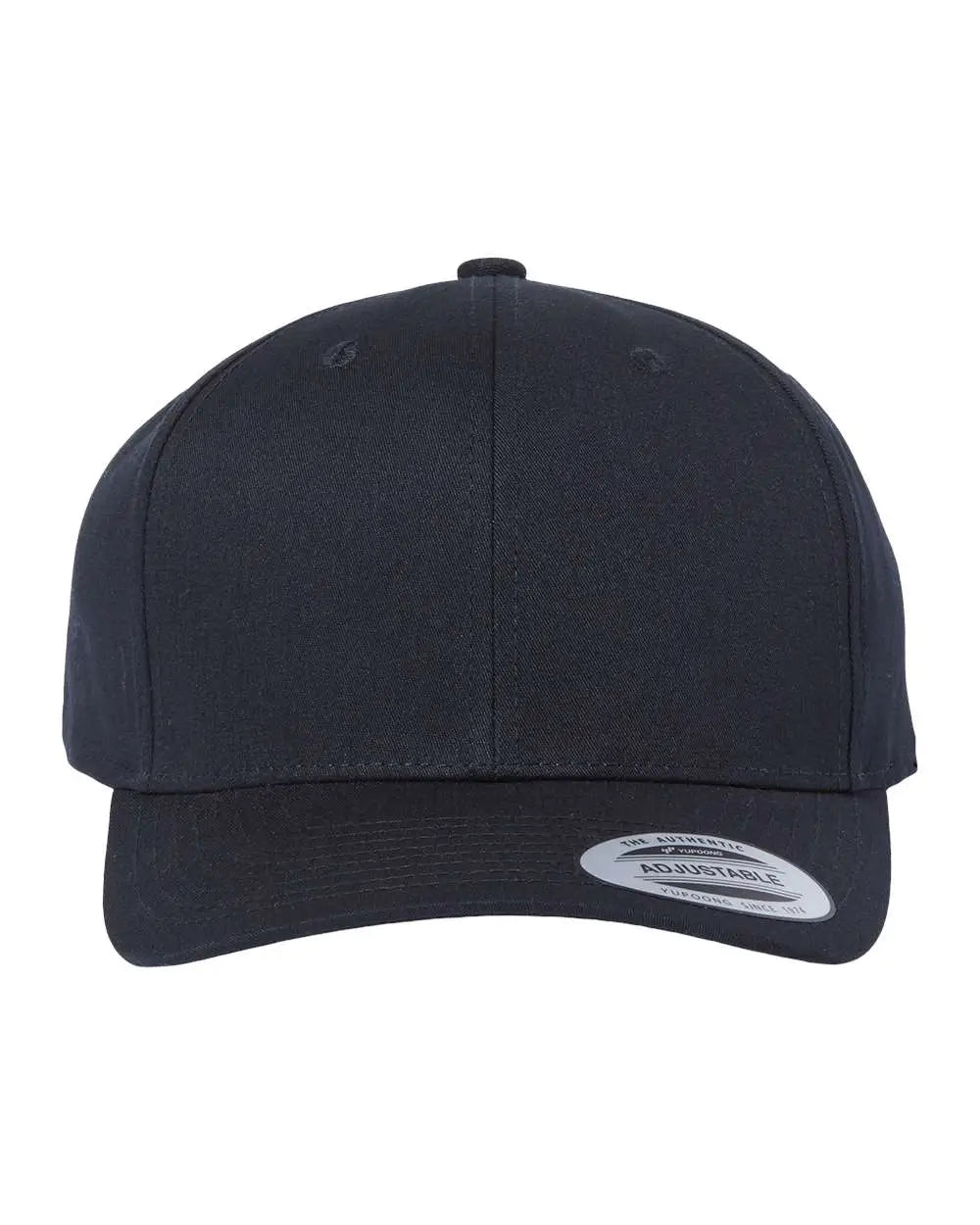 Yp Classics 6389 Cvc Snapback Cap - Black - one Size Fits Most