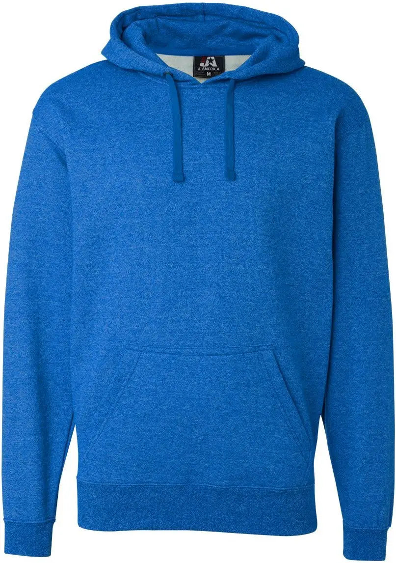 J. America 8824 Premium Hooded Sweatshirt - Royal - Xs