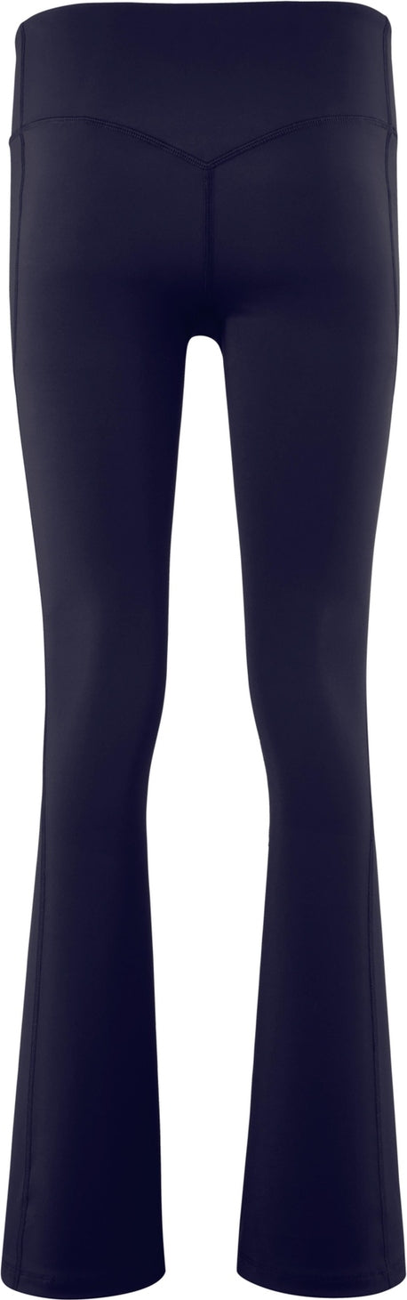 Mizuno Women's Lights-Out Sport Flare Leggings - Navy - HIT a Double - 1