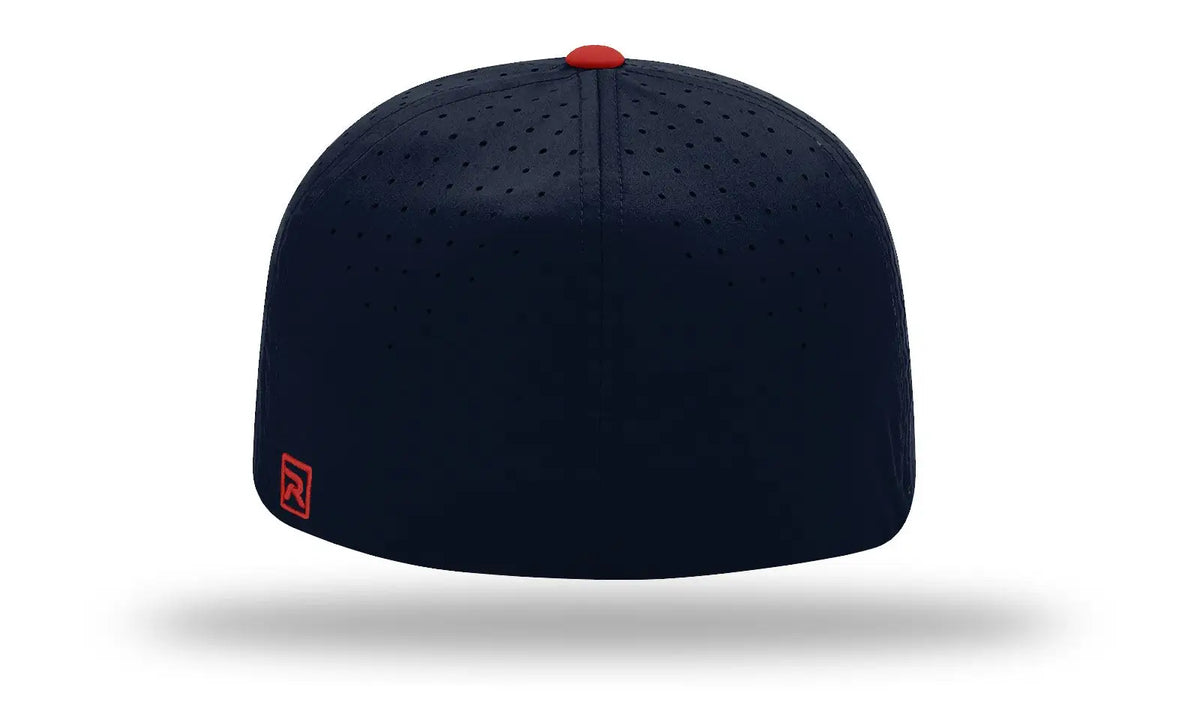 Richardson Pts30 Lite R-flex Caps - Navy Red