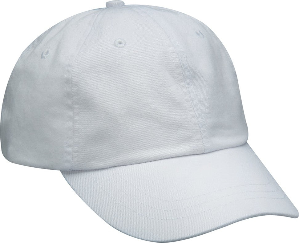 Adams Headwear EP101 Essentials Pigment Dyed Cap - White