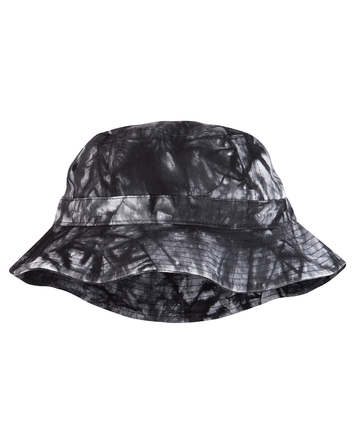 Adams Headwear VA101 Vacationer Bucket Hat - Black Tie Dye