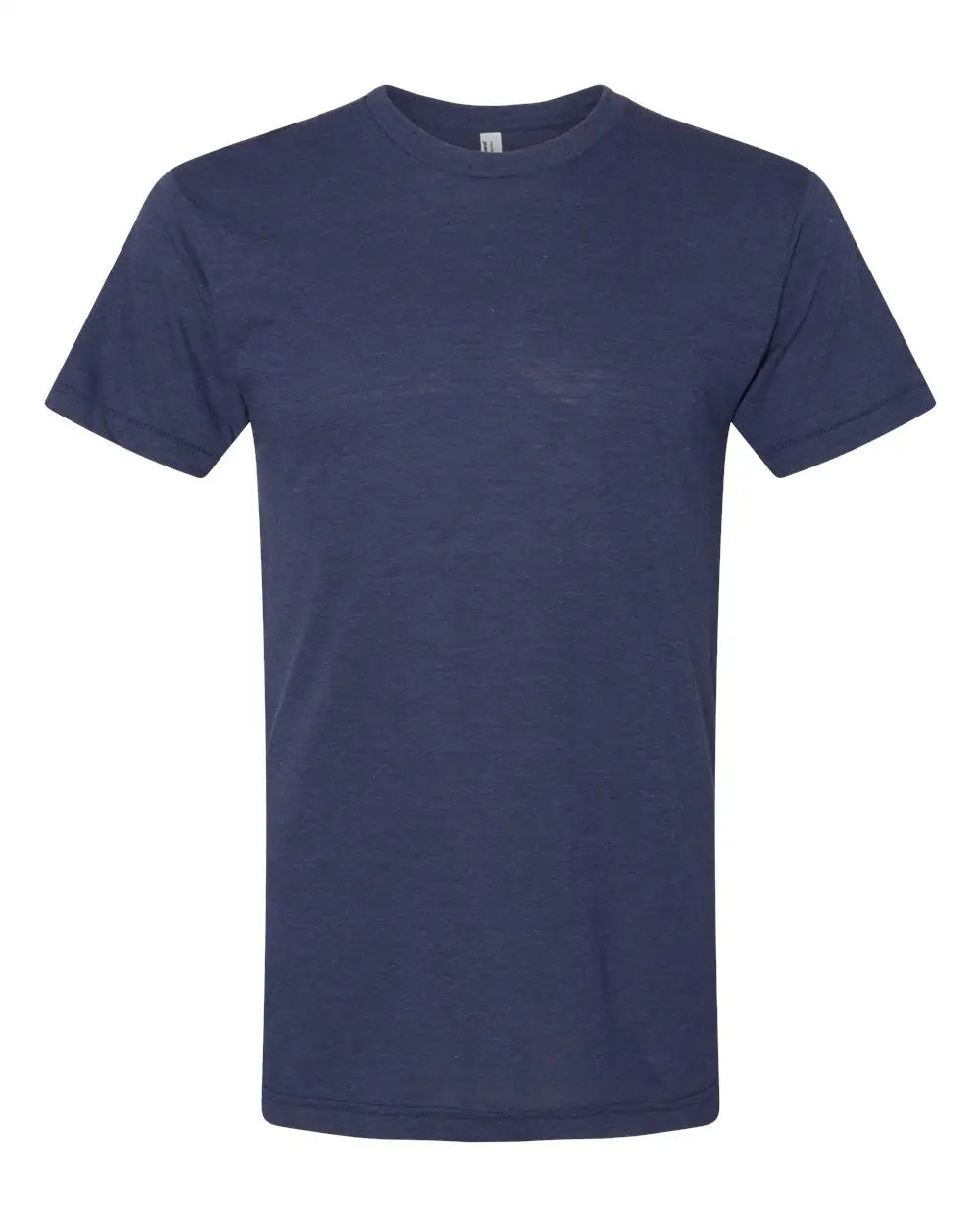 American Apparel Tr401w Triblend Track Tee - Tr401 - Tri-indigo - Adult Xs