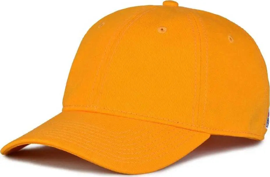 The Game Gb210 Classic Relaxed Garment Washed Twill Cap - Athletic Gold - 6 7/8’’ - 7 5/8’’
