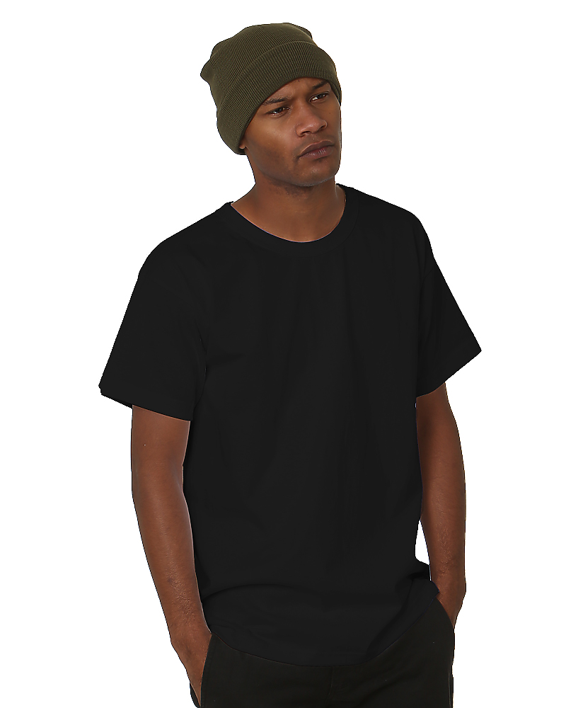 Bayside 5470 USA-Made Heavyweight T-Shirt - Black